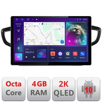 Navigatie dedicata Edonav Hyundai Ioniq 2016-2020, Ecran 2K QLED 13&quot;,Octacore,4Gb RAM,32Gb Hdd,4G,360,DSP,Carplay,Bluetooth CarStore Technology