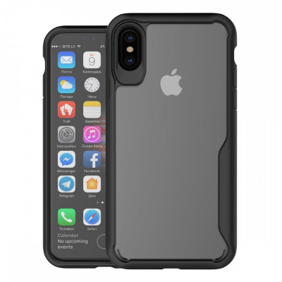 Husa Apple iPhone X iPhone XS folie sticla stylus foto