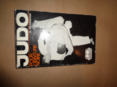 Judo pour ceinture noire -M.FeldenKrais carte sport in limba franceza 269pagini foto