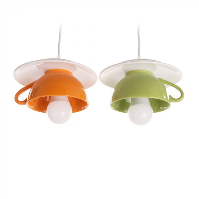 Lustra &bdquo;Afternoon tea&rdquo; funky twins orange-green