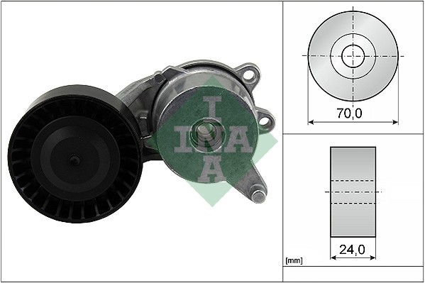INA 534 0553 10 Intinzator curea, curea distributie