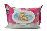 SERVETELE UMEDE CU CAPAC 72BUC PINK