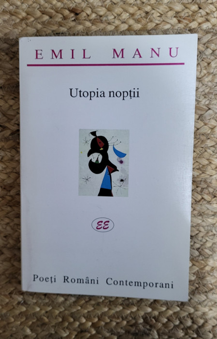 UTOPIA NOPTII-EMIL MANU