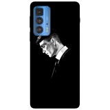 Husa compatibila cu Motorola G20 model Thomas Shelby, Silicon, TPU, Viceversa, Transparent, Carcasa