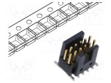 Conector şiruri pini tată SAMTEC PIN 12 1,27mm aurit SMT soclu rolă