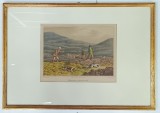 Henry Thomas Alken - Vanatoare de fazani, Cromolitografie