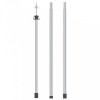 Stalp Telescopic Prelata Aluminiu 102-260cm Reglabil Cort Copertina