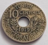Tunisia, 10 Centimes 1919, Africa