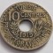 Tunisia, 10 Centimes 1919