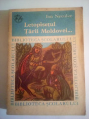 Letopisetul Tarii Moldovei, Ion Neculce foto