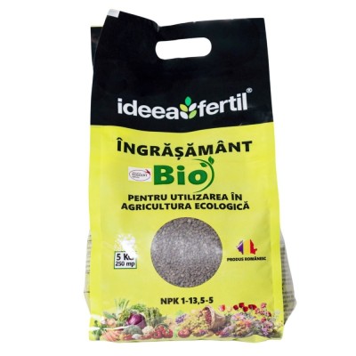 Ingrasamant ecologic universal Ideea Fertil, granule, 5 kg foto