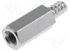 Distantier din alama, 15mm, DREMEC - 216ST4.2X15