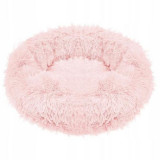 Culcus moale, pentru caine/pisica, roz murdar, 70 cm, Springos