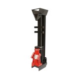 Despicator lemne manual hidraulic 12T cu pompa dubla, otel, busteni max 450 mm, diametru max 200 mm, cilindru 256x55 mm, tija 305x45 mm, ulei 0.75