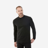 Bluză termică Schi BL 500 Negru Bărbați, Wedze