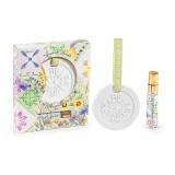 Set difuzor din ipsos suspendabil cu ulei parfumat Floral 5 ml