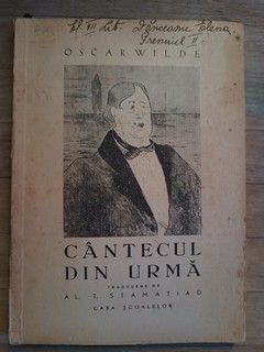 Cantecul din urma- Oscar Wilde