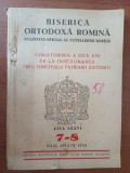Biserica ortodoxa romana. Buletinul oficial al Patriarhiei romane anul LXXVI. 7-8 iulie-august 1958