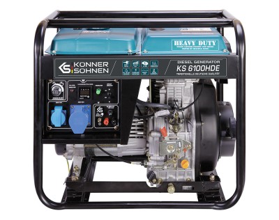 Generator monofazat diesel Konner Sohnen KS 6100HDE foto