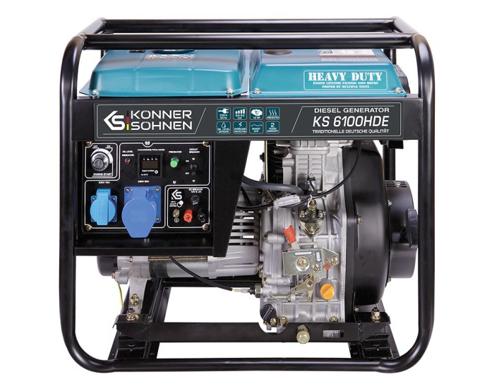 Generator monofazat diesel Konner Sohnen KS 6100HDE