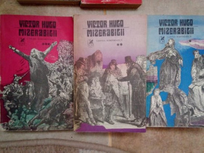 Victor Hugo - Mizerabilii, 3 vol. (1981) foto