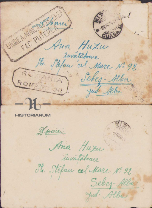 HST 140S Lot 2 scrisori 1941 farmacist slt Papazian compania sanitara Mizil