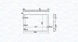 Radiator racire motor BMW X5, X6 Motor 3.0 3.0d, 3.0 d, 3.0 sd, sDrive 25 d, xDrive 25 d, xDrive 30 d, xDrive 35 d, xDrive 35 i, xDrive 40 d, xDrive