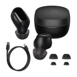 Casti Baseus Bowie WM01 TWS, Wireless, Bluetooth 5.0, Microfon, Negru