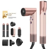 Uscator de par si Styler MOVA Master 10 1600 W, Ultra-compact, Roz