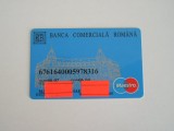 B12 13 - Card bancar foarte vechi - piesa de colectie