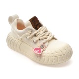 Pantofi sport GRYXX albi, 240008, din material textil