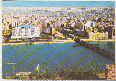 bnk cp Poduri - Egipt - Cairo - Podul El Tahir - necirculata foto