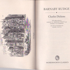 CHARLES DICKENS - BARNABY RUDGE ( ENGLEZA )