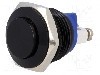 Intrerupator anti-vandalism, OFF-(ON), &Oslash;16mm, ONPOW, GQ16H-10/A
