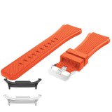 Curea din silicon compatibila cu Samsung Galaxy Watch8 40mm, Light Orange