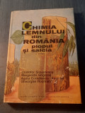 Chimia lemnului din Romania Plopul si salcia Cristofor Simionescu