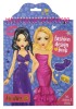 Carte cu abtibilduri - Fashion Design (Albastru), Grafix