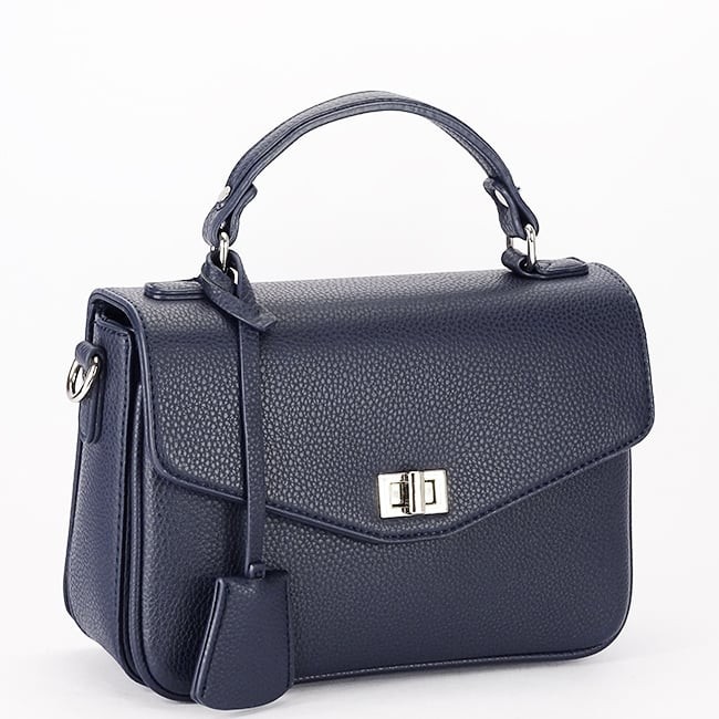Geanta eleganta bleumarin F6979 M9