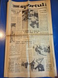 ziarul sportul 4 ianuarie 1968 - miercurea ciuc,ciucasul pt schi si excursii de iarna