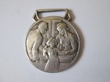 Medalie Franta 1937:Munca elevilor pompierilor francezi