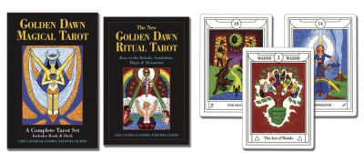 Golden Dawn Magical Tarot [With Cards and Paperback Book] foto