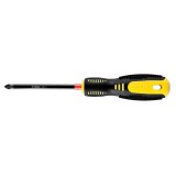 Surubelnita Pozidrive PZ2 x 100 mm magnetica, maner ergonomic Topex