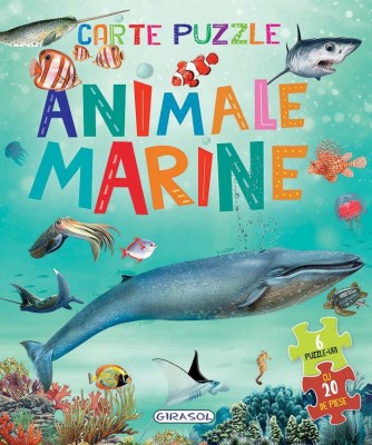 Carte cu 6 puzzle-uri - Animale marine foto