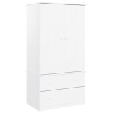 Cumpara ieftin Dulap &bdquo;ALTA&rdquo;, alb, 90x55x170 cm, lemn masiv de pin