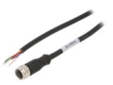 Cablu Conectare M12 8 Pin 2m Drept IP68 PVC 30VAC 2A