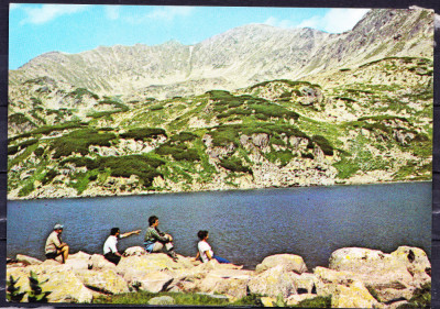 AMS - ILUSTRATA 278 MUNTII RETEZAT - LACUL BUCURA 1969 RSR, CIRCULATA foto