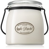 Milkhouse Candle Co. Creamery Apple Strudel lum&acirc;nare parfumată Butter Jar 454 g