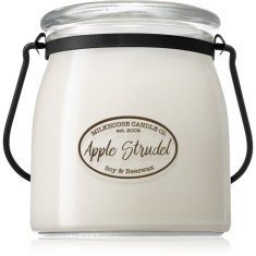 Milkhouse Candle Co. Creamery Apple Strudel lum&acirc;nare parfumată Butter Jar 454 g