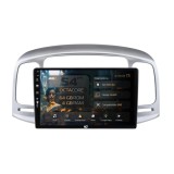 Cumpara ieftin Navigatie HUB64 Hyundai Accent (2006-2011), 4GB RAM, Android, Octacore, Slot Sim 4G, DSP, GPS, Wi-FI, Carplay, Android Auto, USB, Bluetooth, Waze, Tou