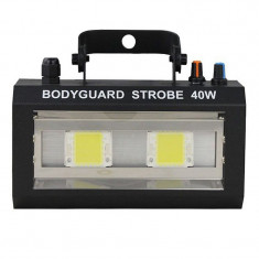 Stroboscop LED Bodyguard, 40 W, culoare alba foto